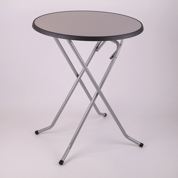 Statafel Athene Metaalgeborsteld Ø85cm
