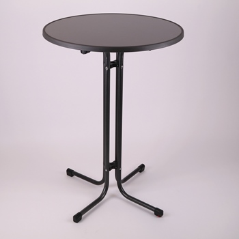 Statafel Hamilton Antraciet Ø80cm