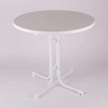 Terrastafel Brussel Wit Ø80cm